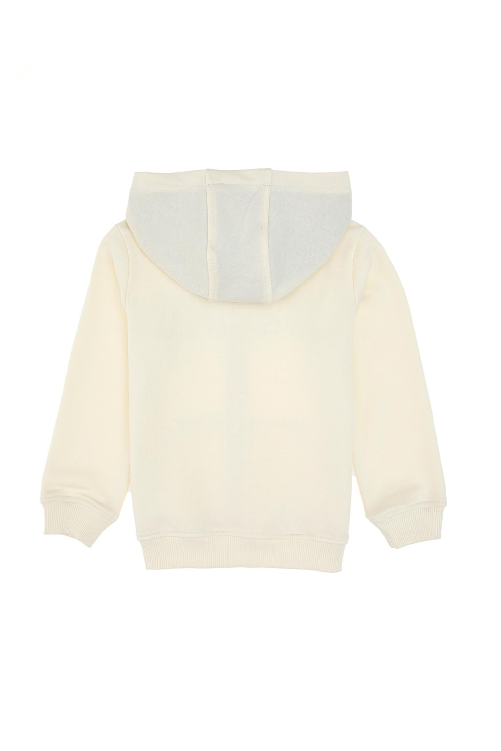 Erkek _ocuk Krem Fermuarl_ Kap__onlu Sweatshirt - U.s. polo assn фото 3