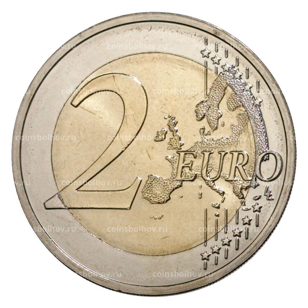 2 евро 2018 года J Германия Федеральные земли Германиия  Берлин