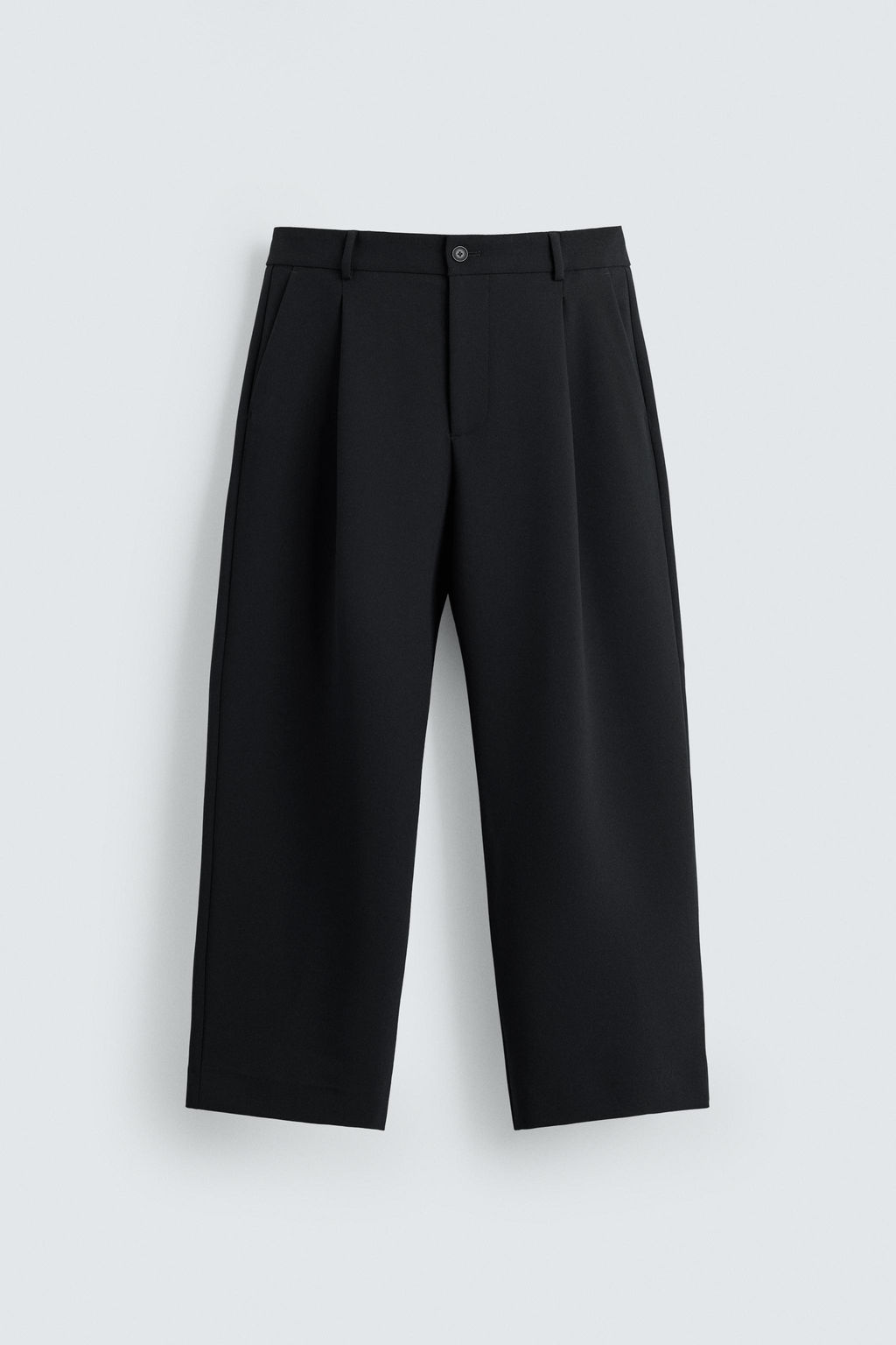 RELAXED FIT PLEATED TROUSERS - Zara фото 17