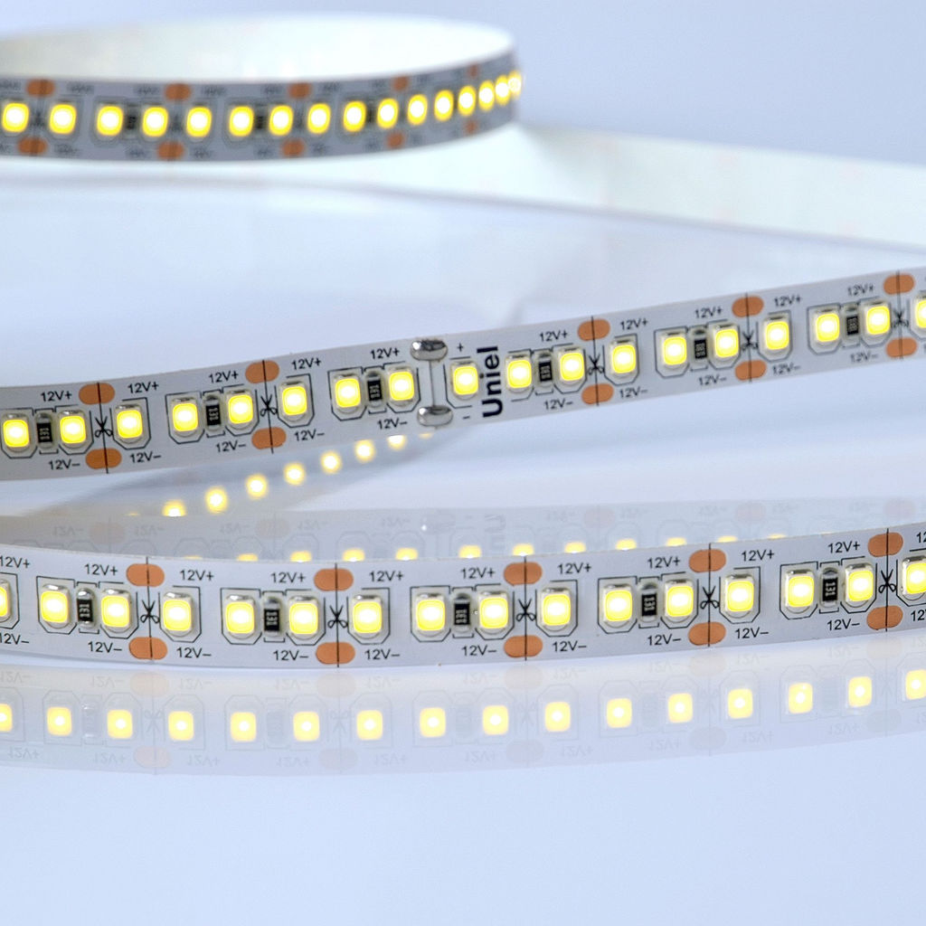 ULS-M16-2835-180LED/m-10mm-IP20-DC12V-17W/m-5M-4000K PROFI Гибкая светодиодная лента на самоклеящейся основе. Катушка 5м. в герметичной упаковке. Белый свет(4000К). ТМ Uniel