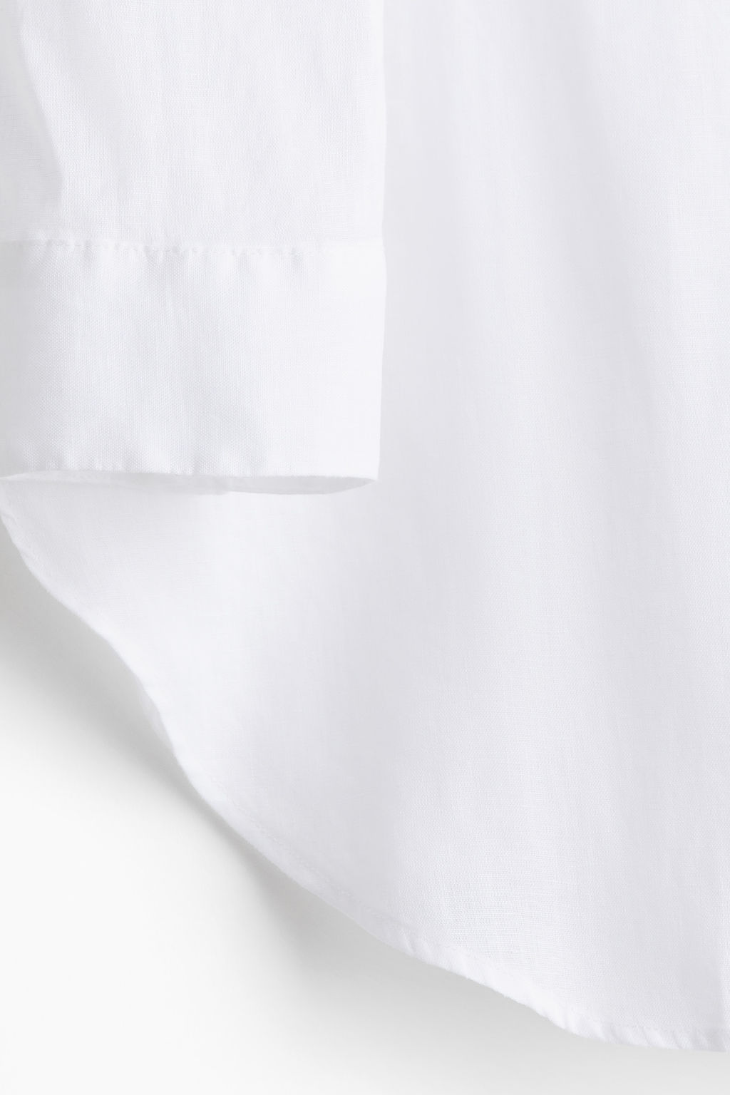 Camisa playera de lino - H&m фото 6