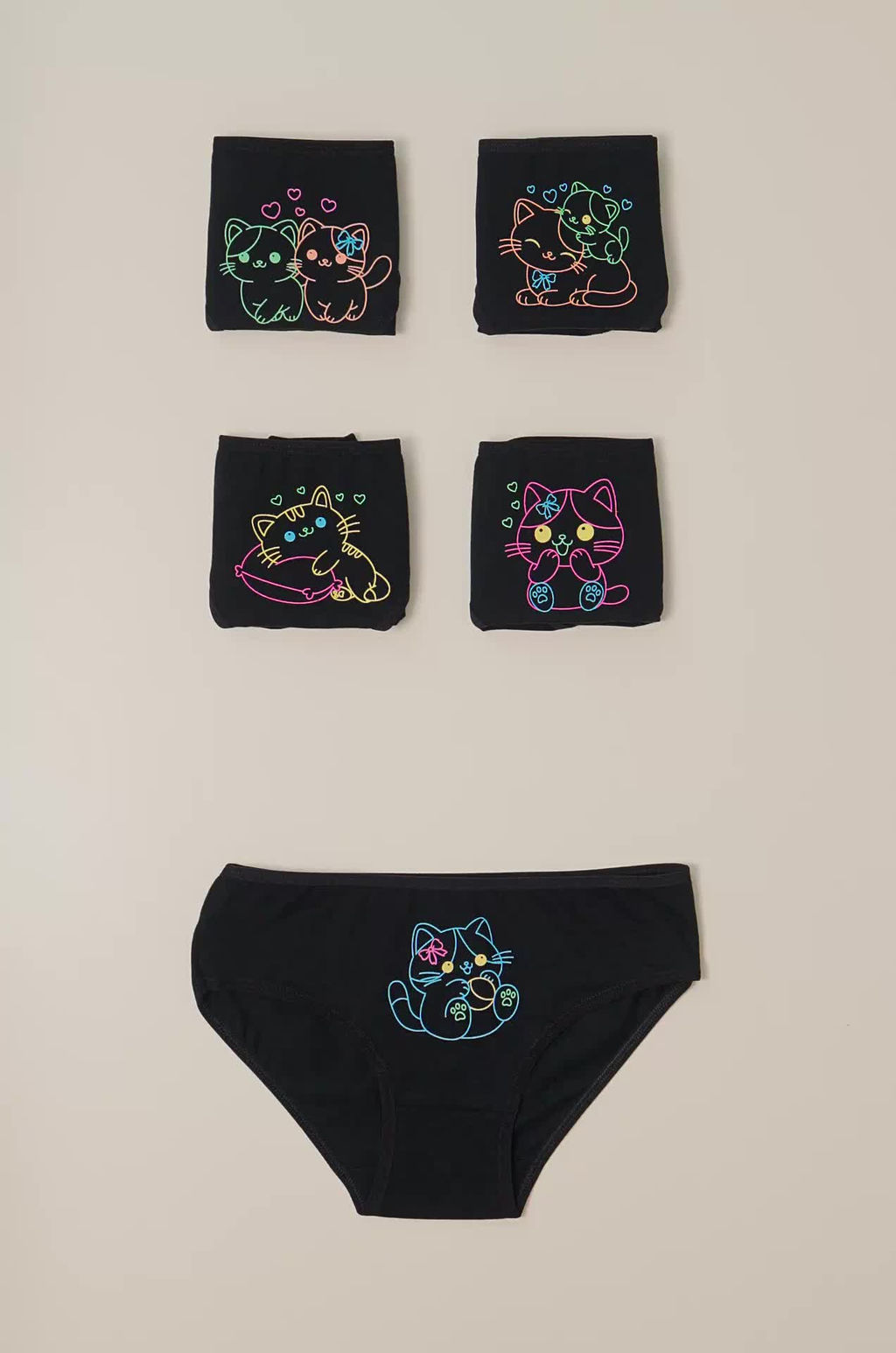 Набор трусов для девочки 5шт Happyfox