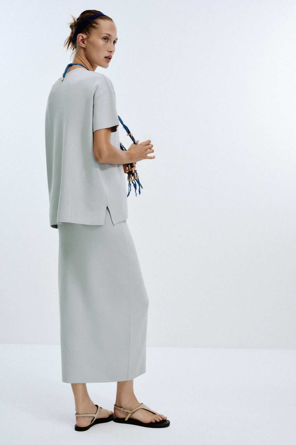 OVERSIZE PLAIN KNIT TOP - Zara фото 6