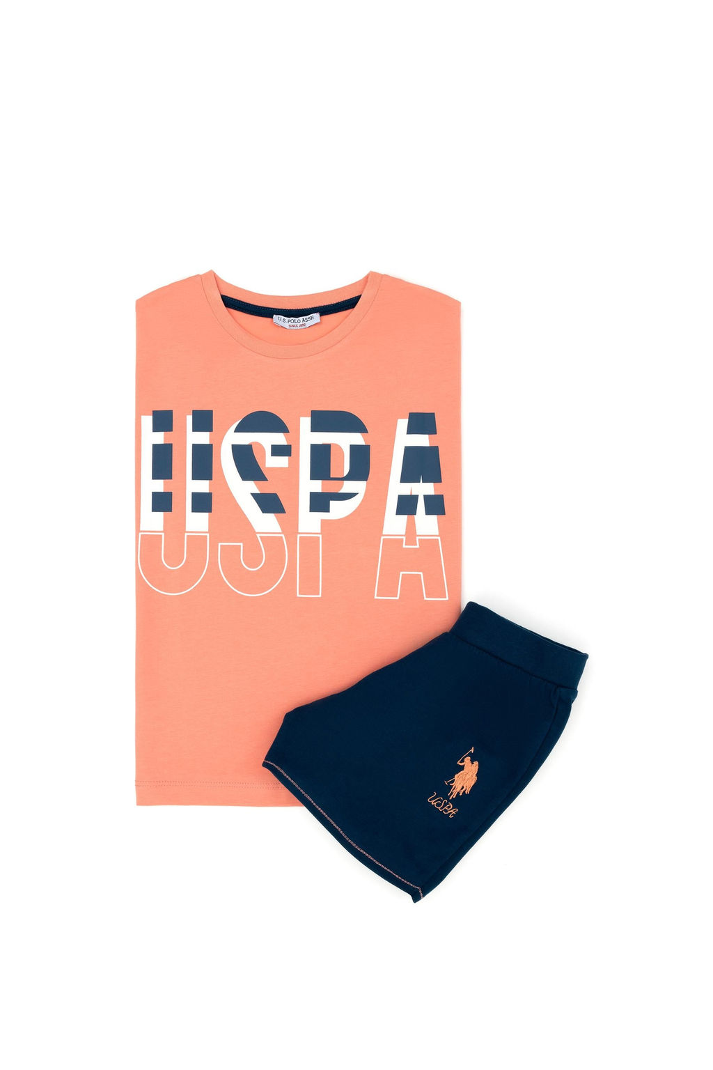 Пижамный комплект с лососем для девочки Неожиданная скидка в корзине - U.s. polo assn фото 8