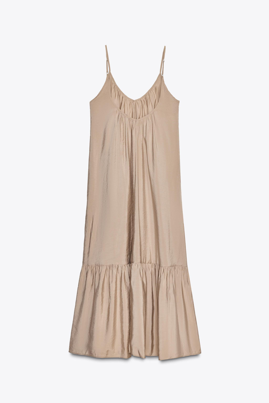 FLOWING MIDI DRESS - Zara фото 14