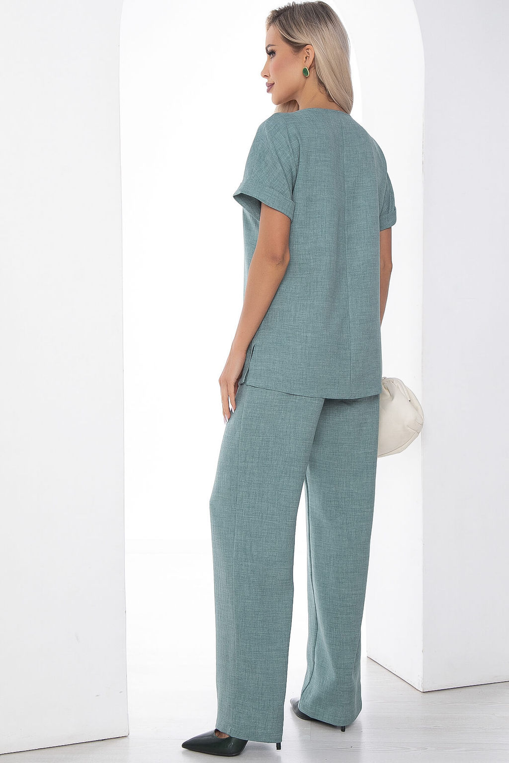 Костюм Летний бриз зеленый К10130 - Lt collection фото 2