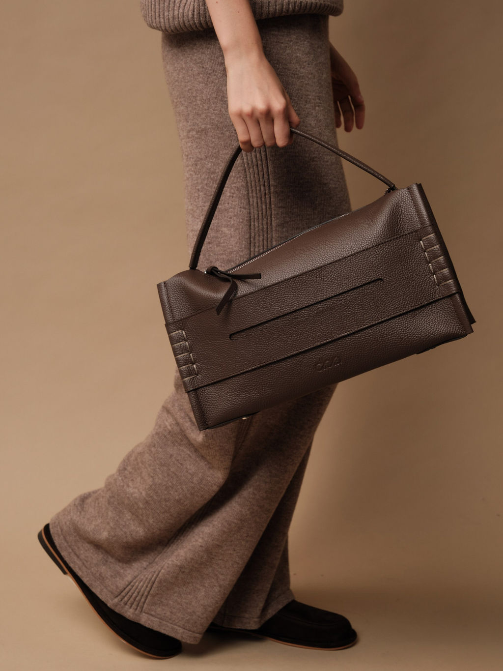 Сумка Stitch DBR 31141 коричневый торф  фото 8