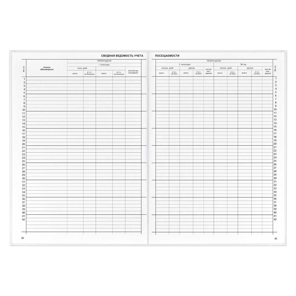 Классный журнал 10-11 класс арт. 5193