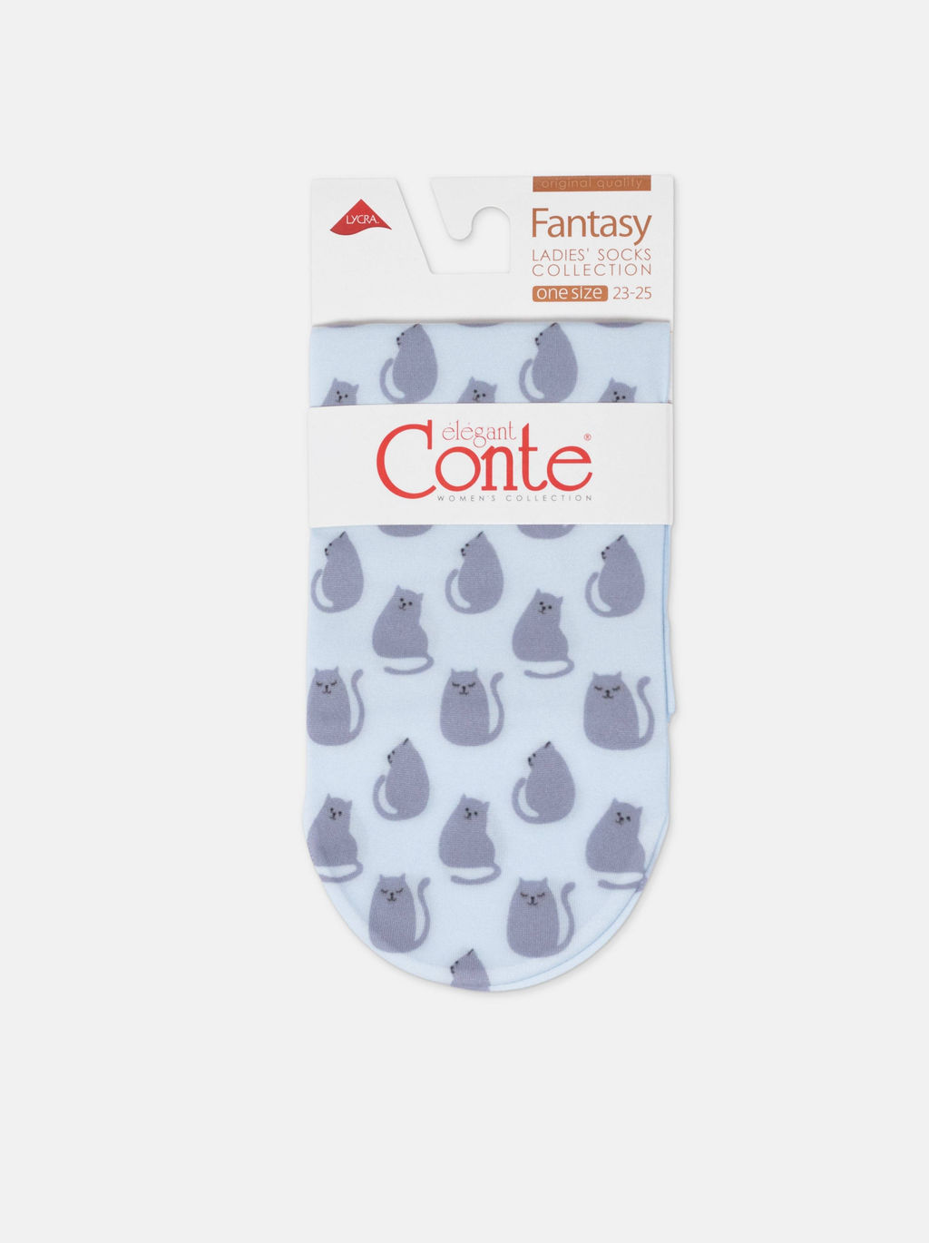 Цена за 2 пары. Носки фантазийные CONTE Носки с микрофиброй Сats - Conte elegant фото 7