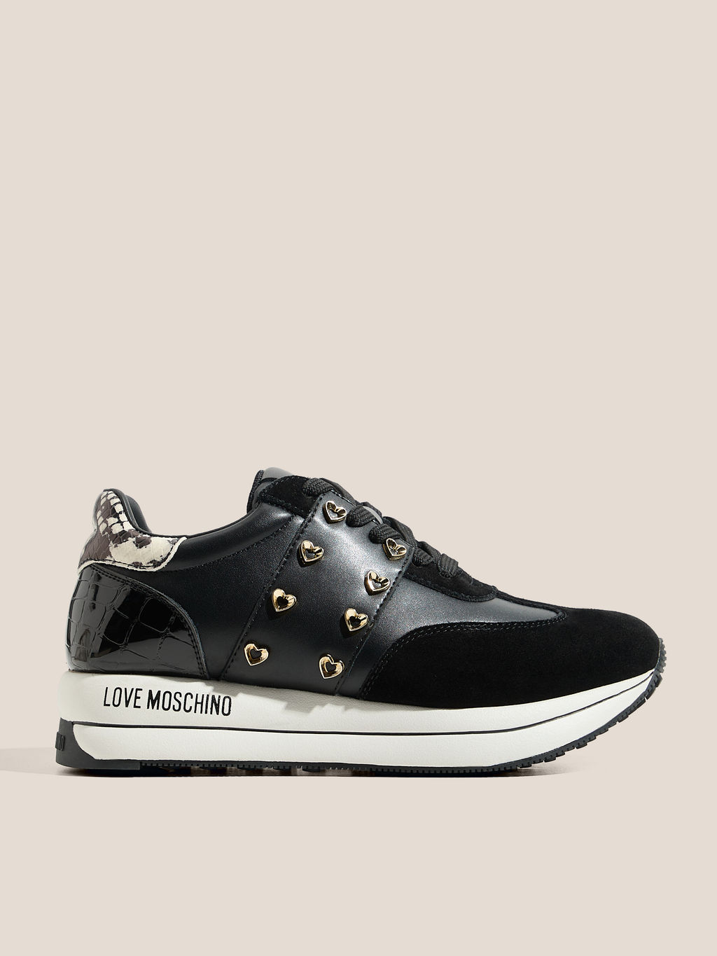 Женские кроссовки LOVE MOSCHINO DAILY RUNNING Артикул 4562823, черный