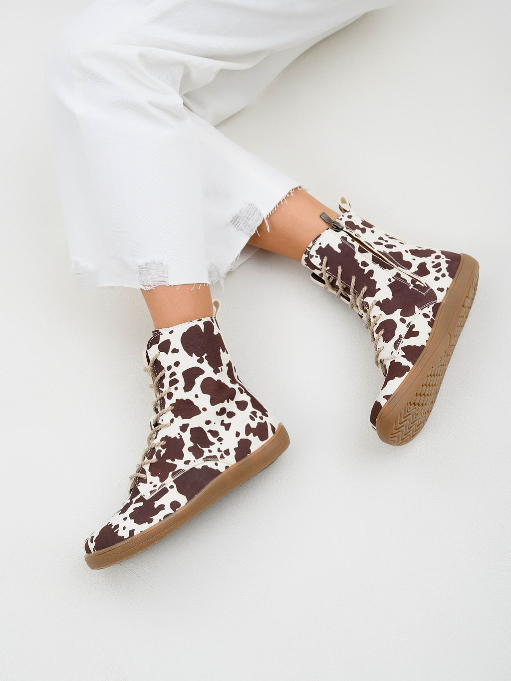 Босоногие ботинки 351.NATAbr.Шоколадные облака/Байка