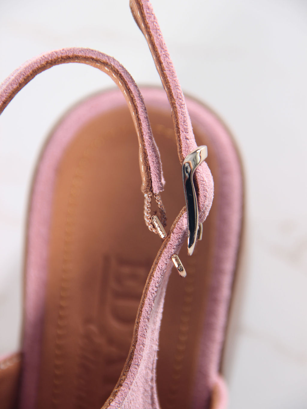 Босоножки 5133.23663br.Розовая замша+коричневый