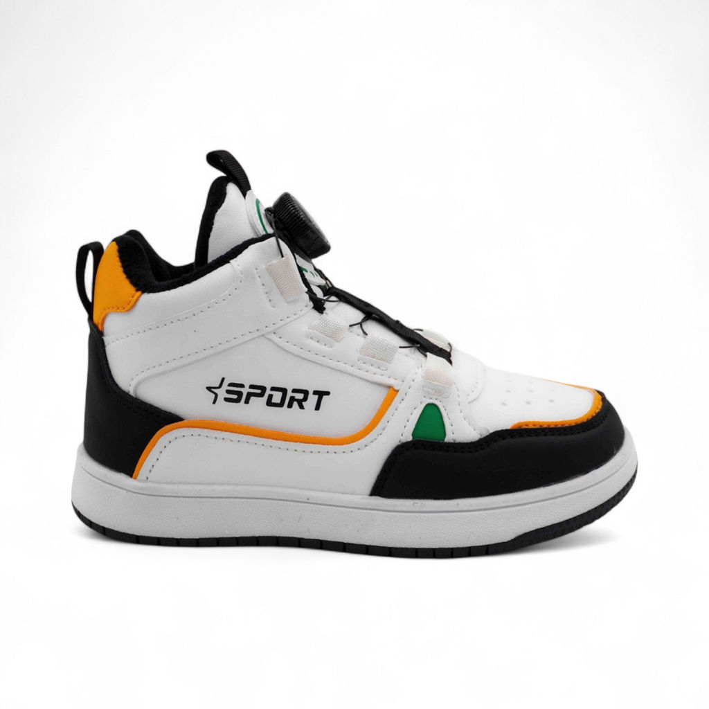 Кроссовки высокие демисезонные А7775-6 бежевые - BONCY фото 2