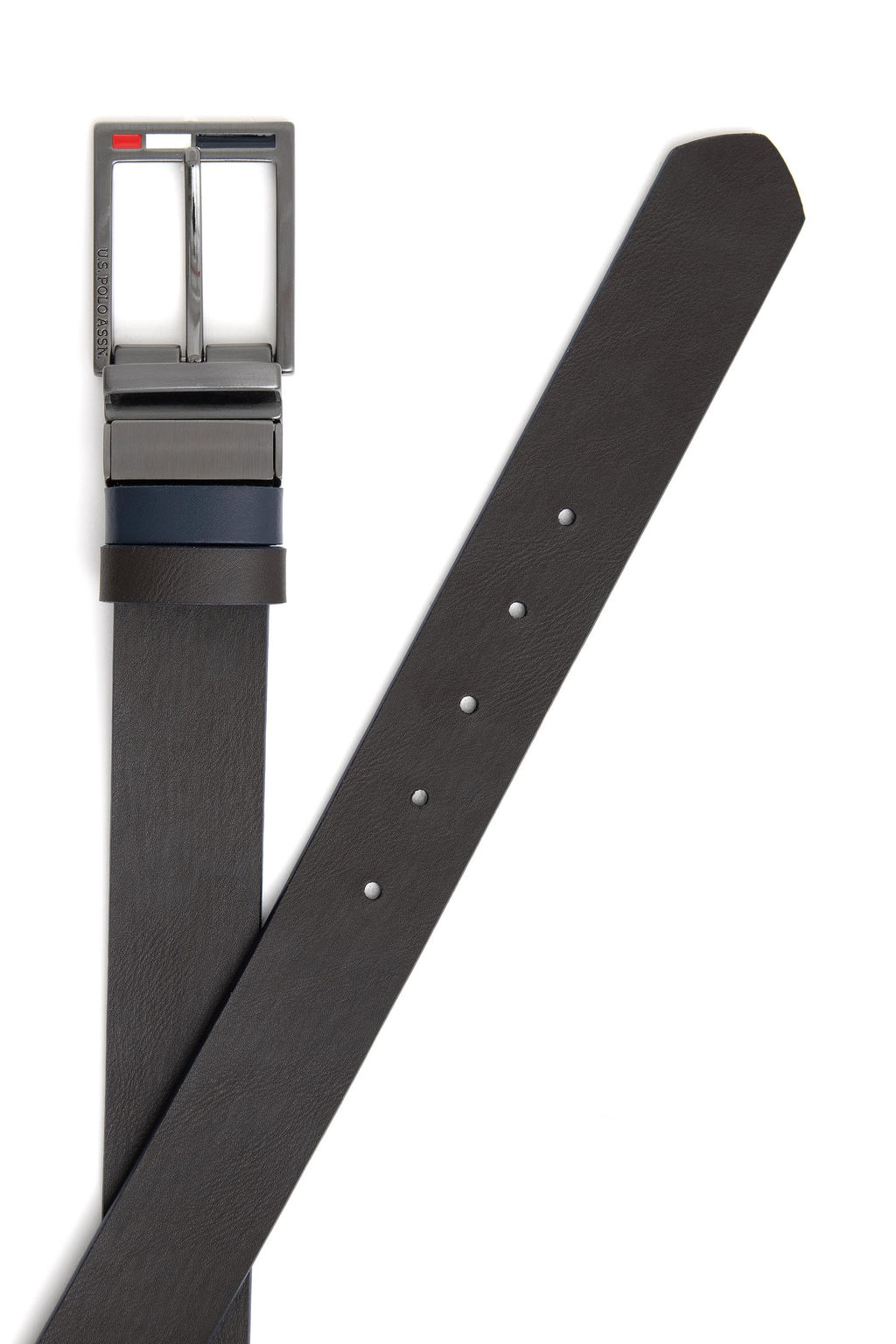 Мужской темно-синий ремень Неожиданная скидка в корзине