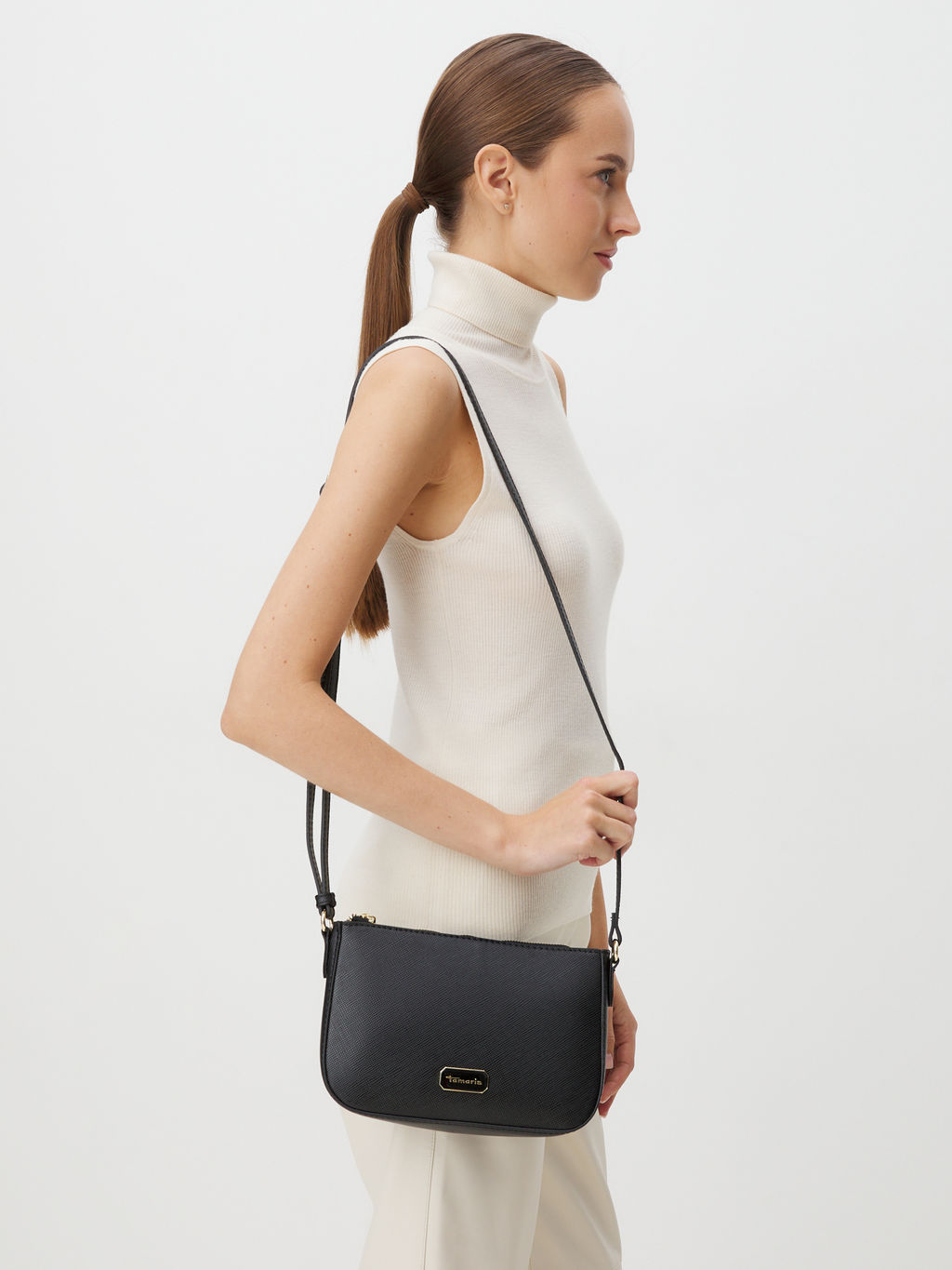 Кросс-боди TAMARIS Anja Артикул 4370603, черный  фото 2