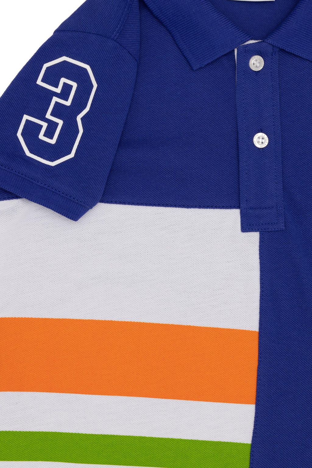 U. S. Polo Assn Синяя футболка с воротником-поло для мальчиков - U.s. polo assn фото 4