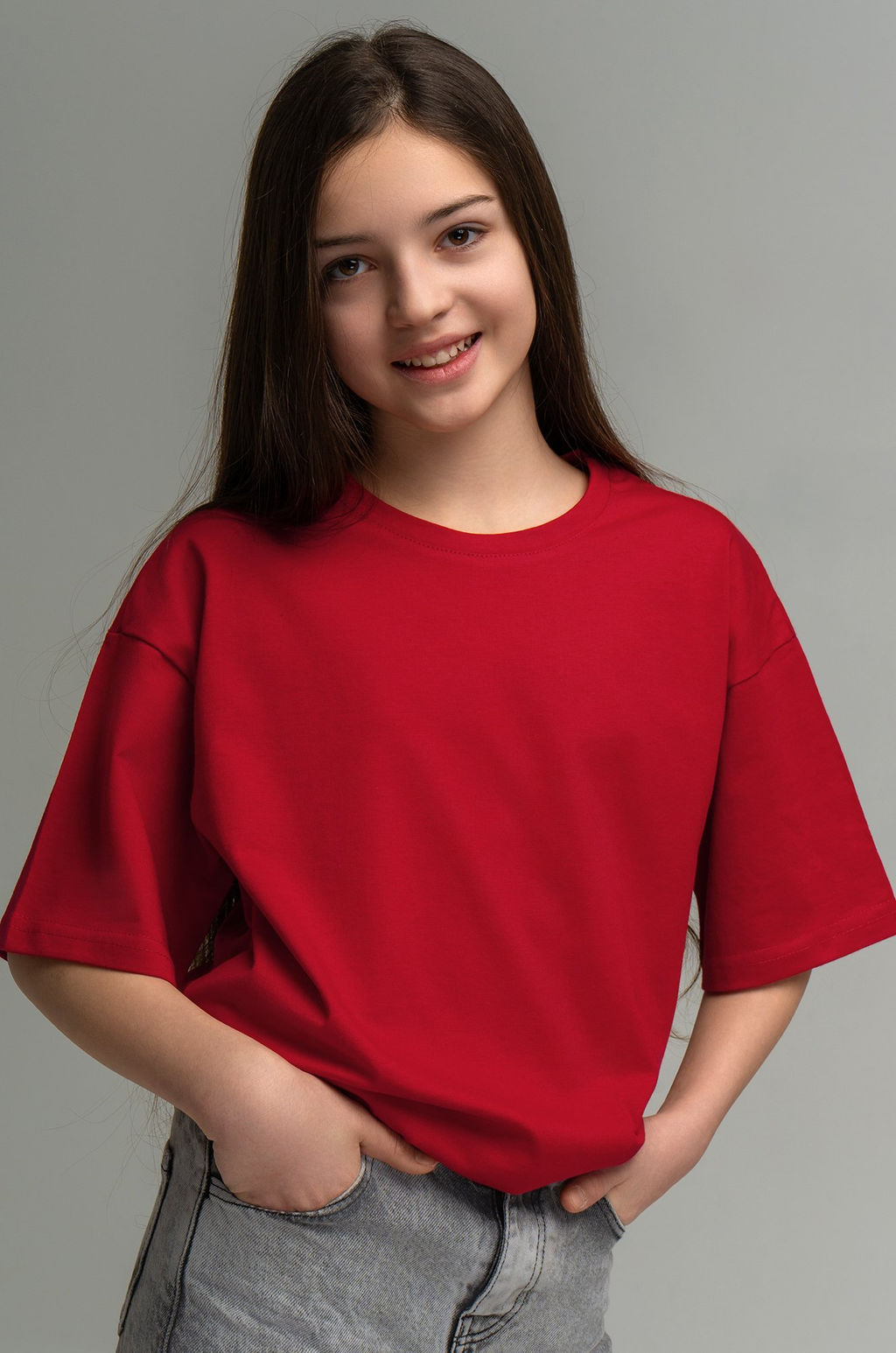 Детская футболка оверсайз Happyfox