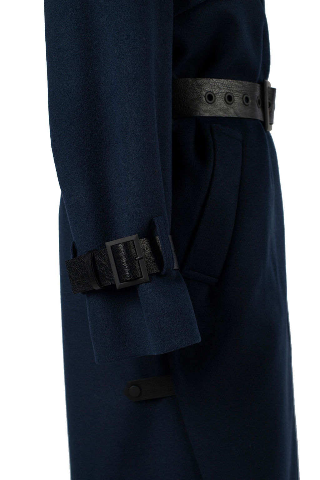 Мех натуральный (песец) Пальто утепленное Термофинн 100 г - El podio фото 9