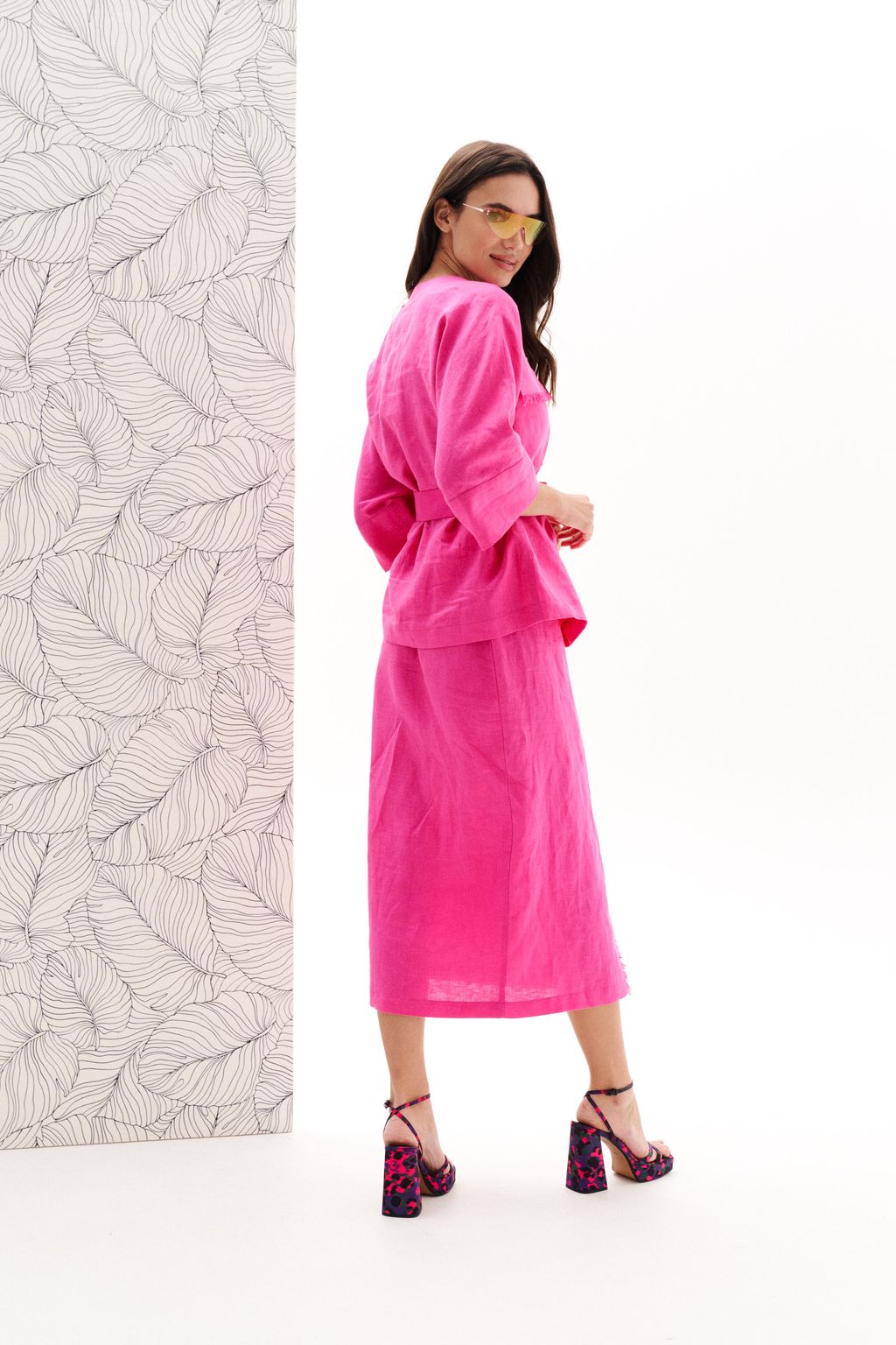 Комплект изо льна с вискозой - Elletto фото 7