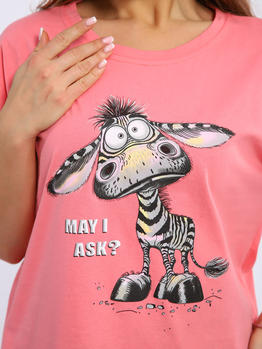 Пижама женская 1-244 (коралл)