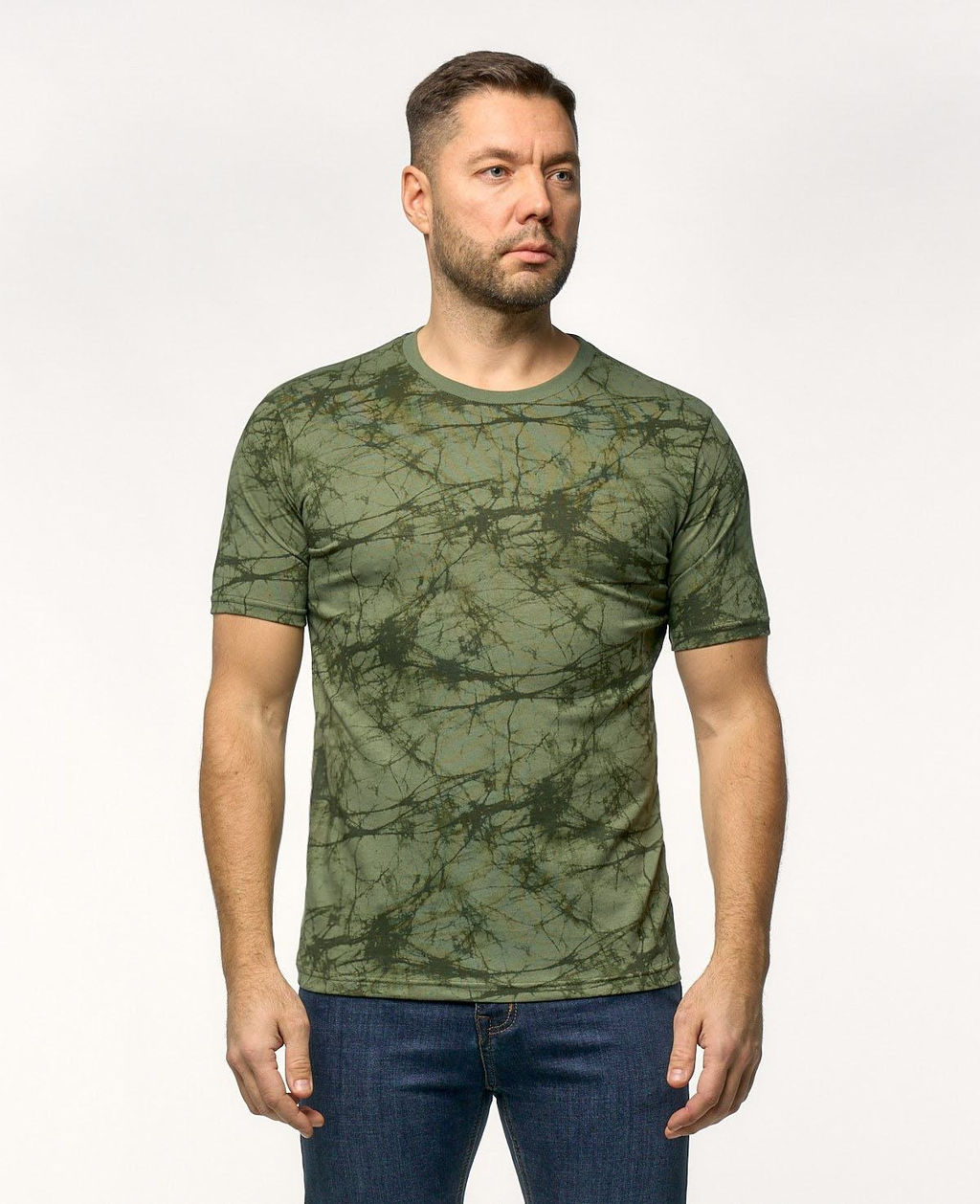 Футболка мужская с принтом (ткань Супрем) - Samo фото 2