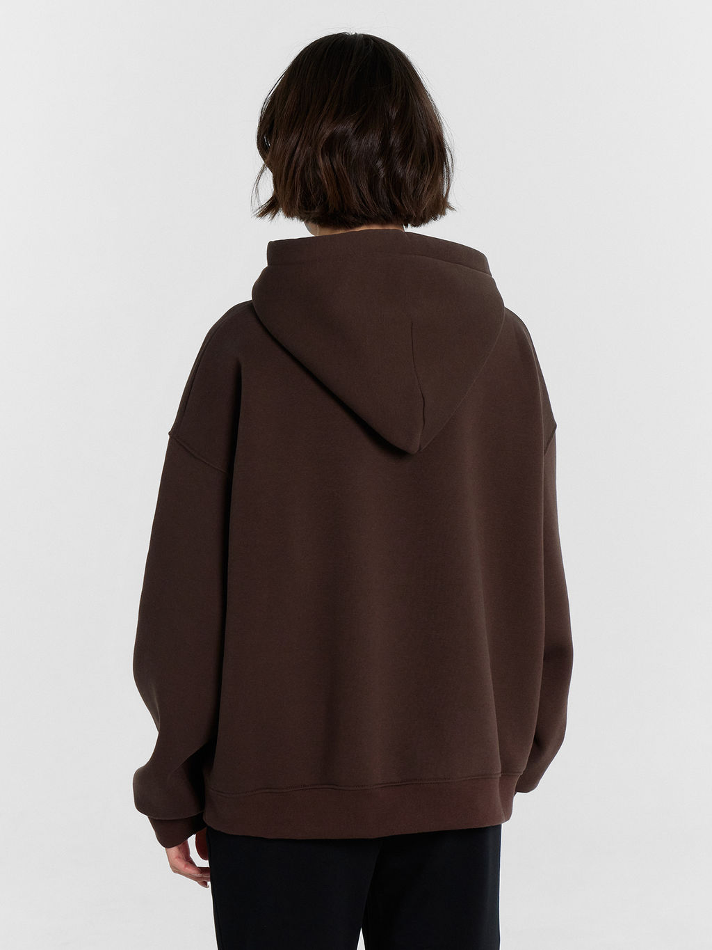 Худи женское коричневое шоколадное мартини 122981 - Mark formelle фото 4