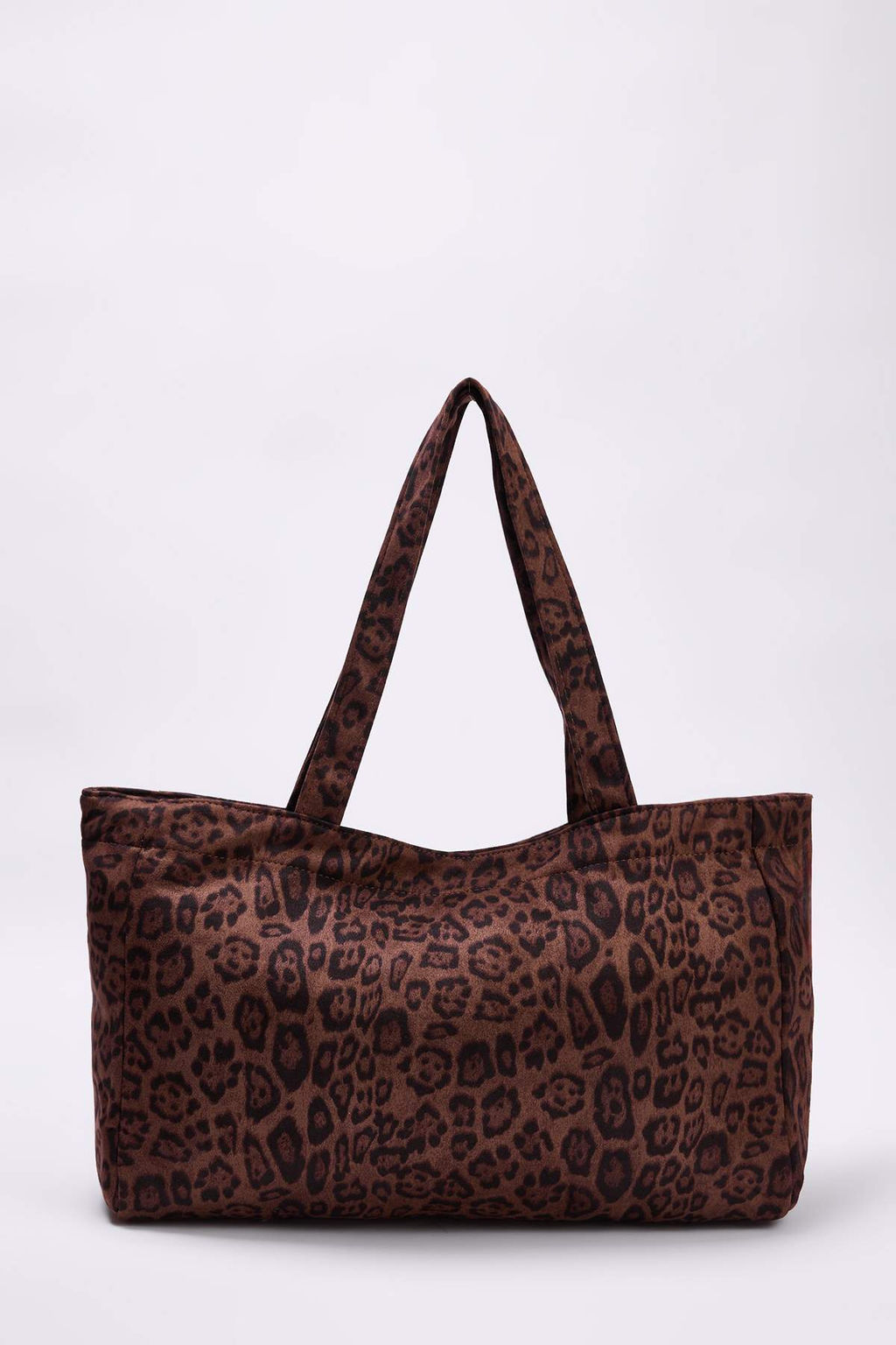 Kahverengi Leopar Desenli Maksi Tote Kad?n Maksi Boy Omuz Cantas? TAKAW26OC00093 - Trendyolmilla фото 3