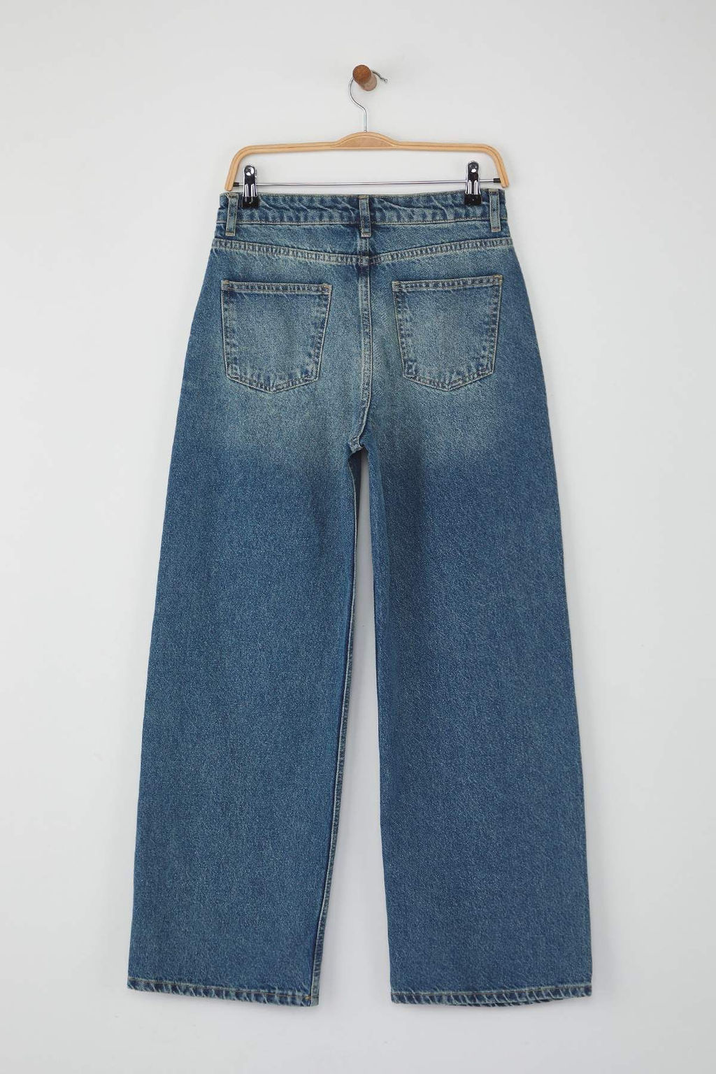 Mavi Yuksek Bel Wide Leg Genis Paca Jeans TWOAW26JE00145 - Trendyolmilla фото 6