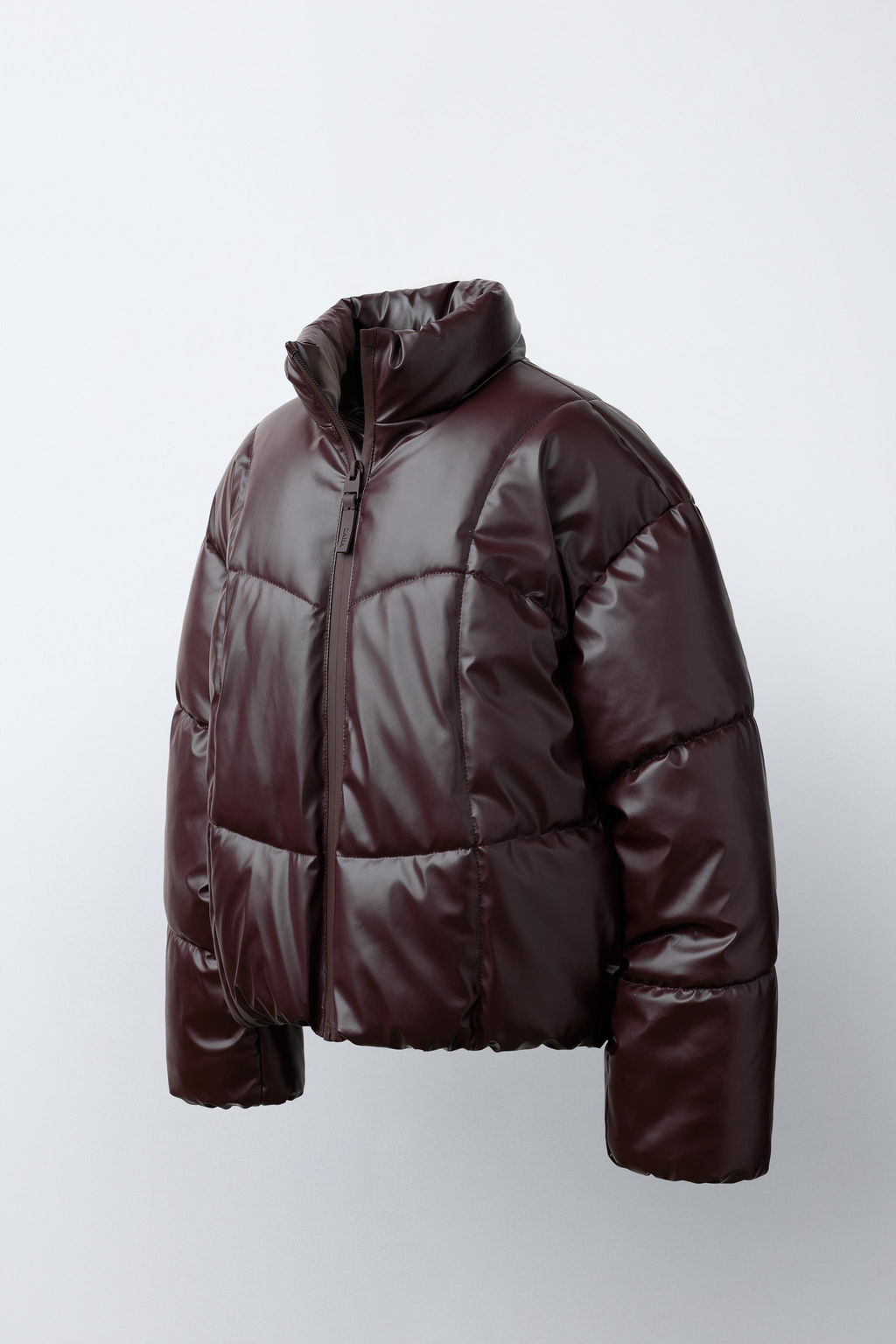 CAZADORA ACOLCHADA BRILLO WATER REPELLENT / Marr?n - Zara фото 2