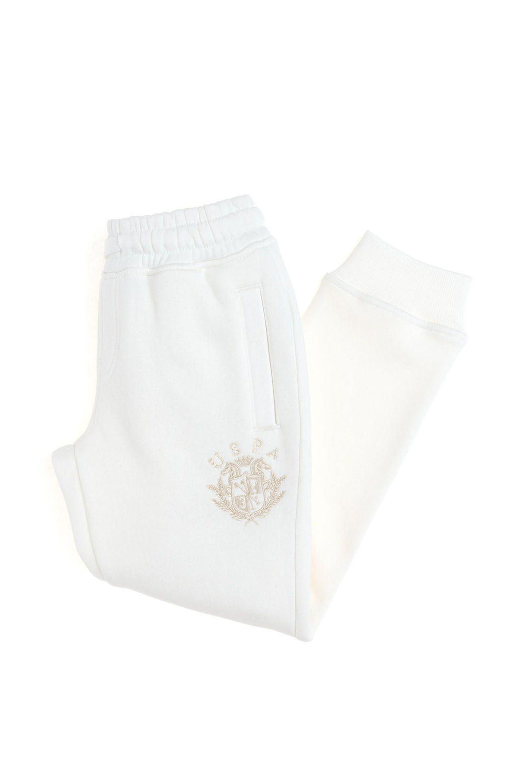 Кремовые спортивные штаны для мальчиков Неожиданная скидка в корзине - U.s. polo assn фото 2