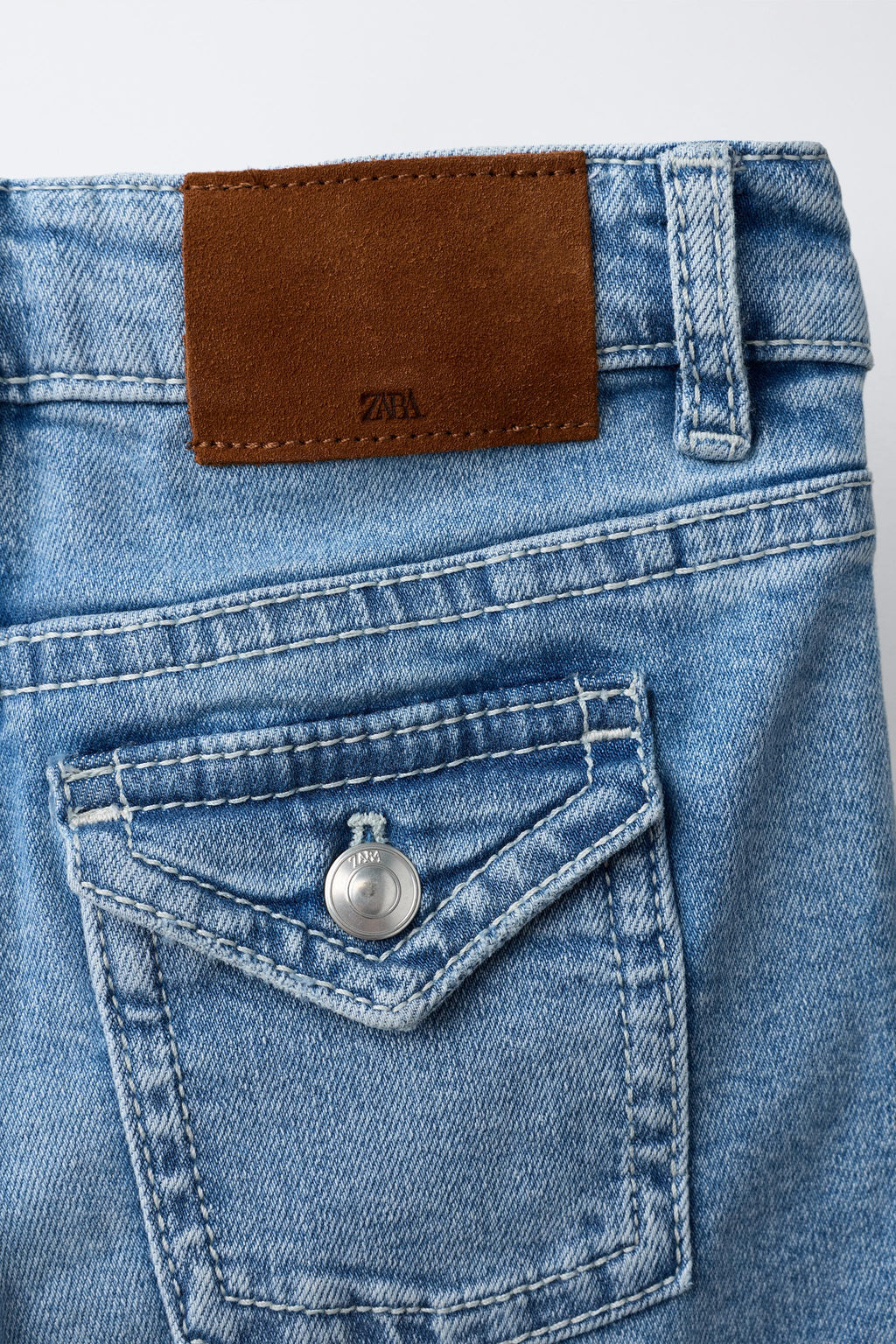 JEANS FLARE / Azul - Zara фото 5