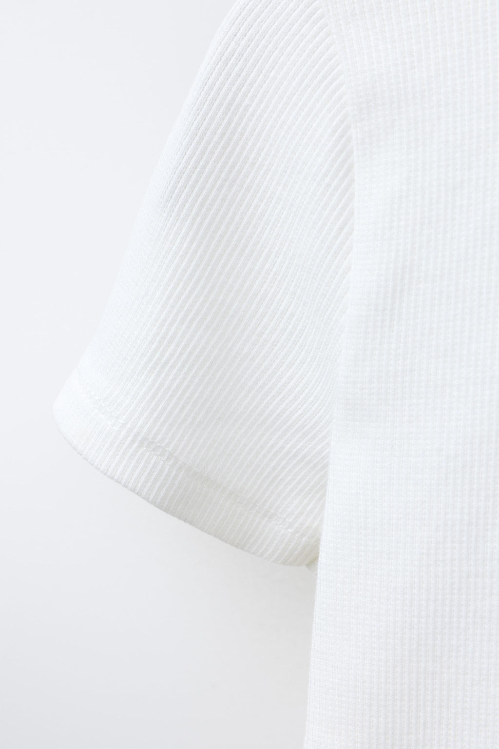 CAMISETA RIB ESTAMPADO OSO / Blanco - Zara фото 4
