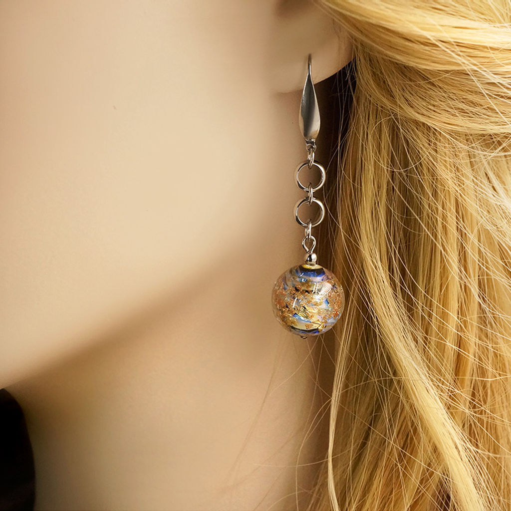 Серьги из муранского стекла - Vloes фото 4