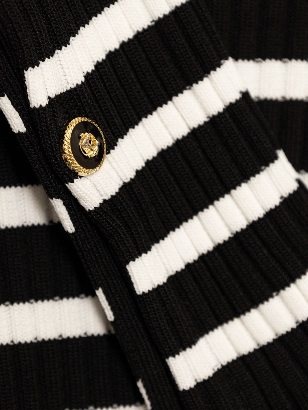 Джемпер в полоску B2864/noix - Emka фото 5