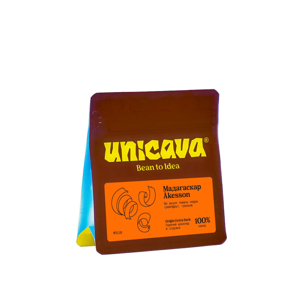 Мадагаскар Akesson, горячий шоколад 100 %