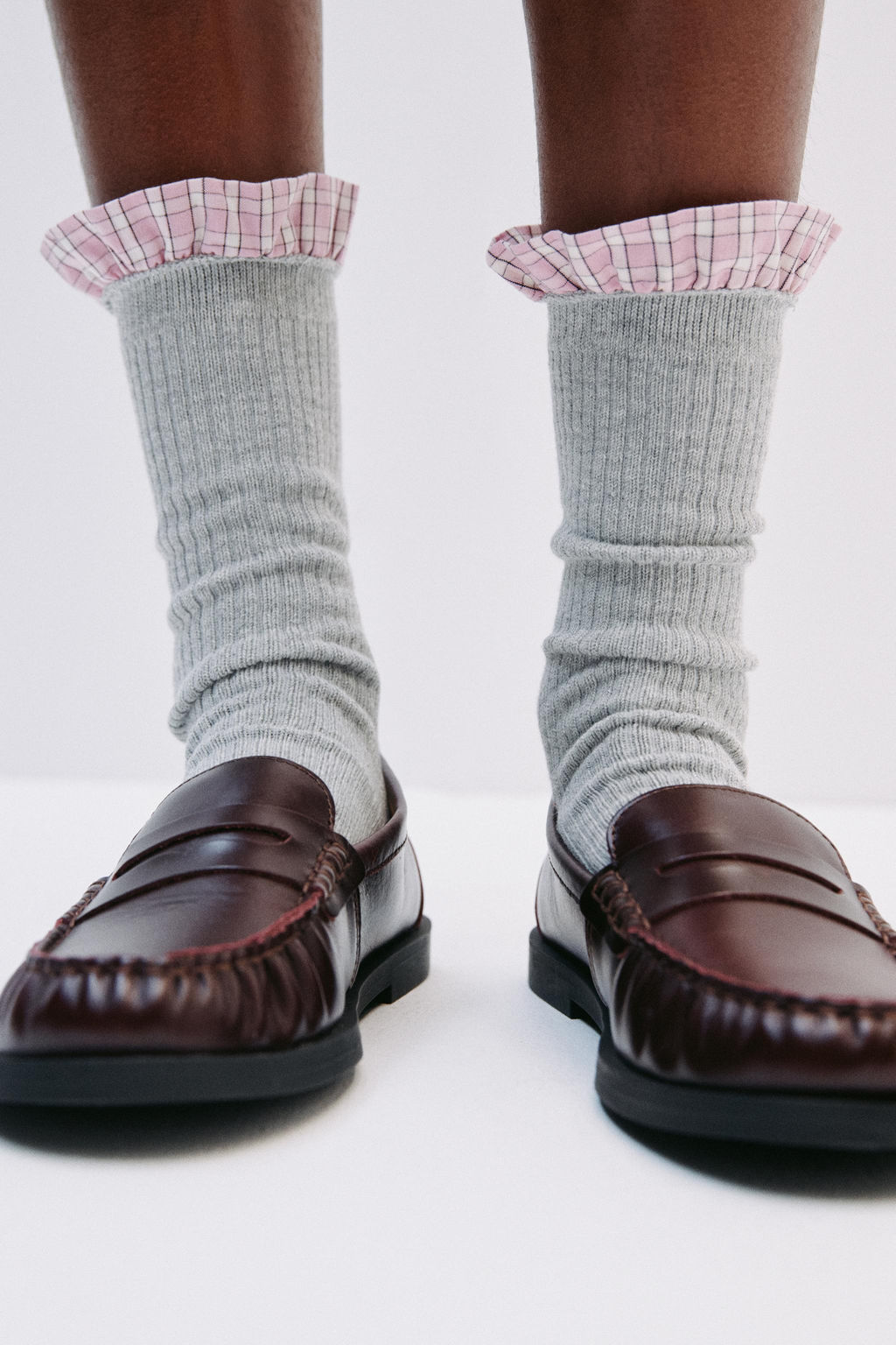LEATHER LOAFERS - Zara фото 9