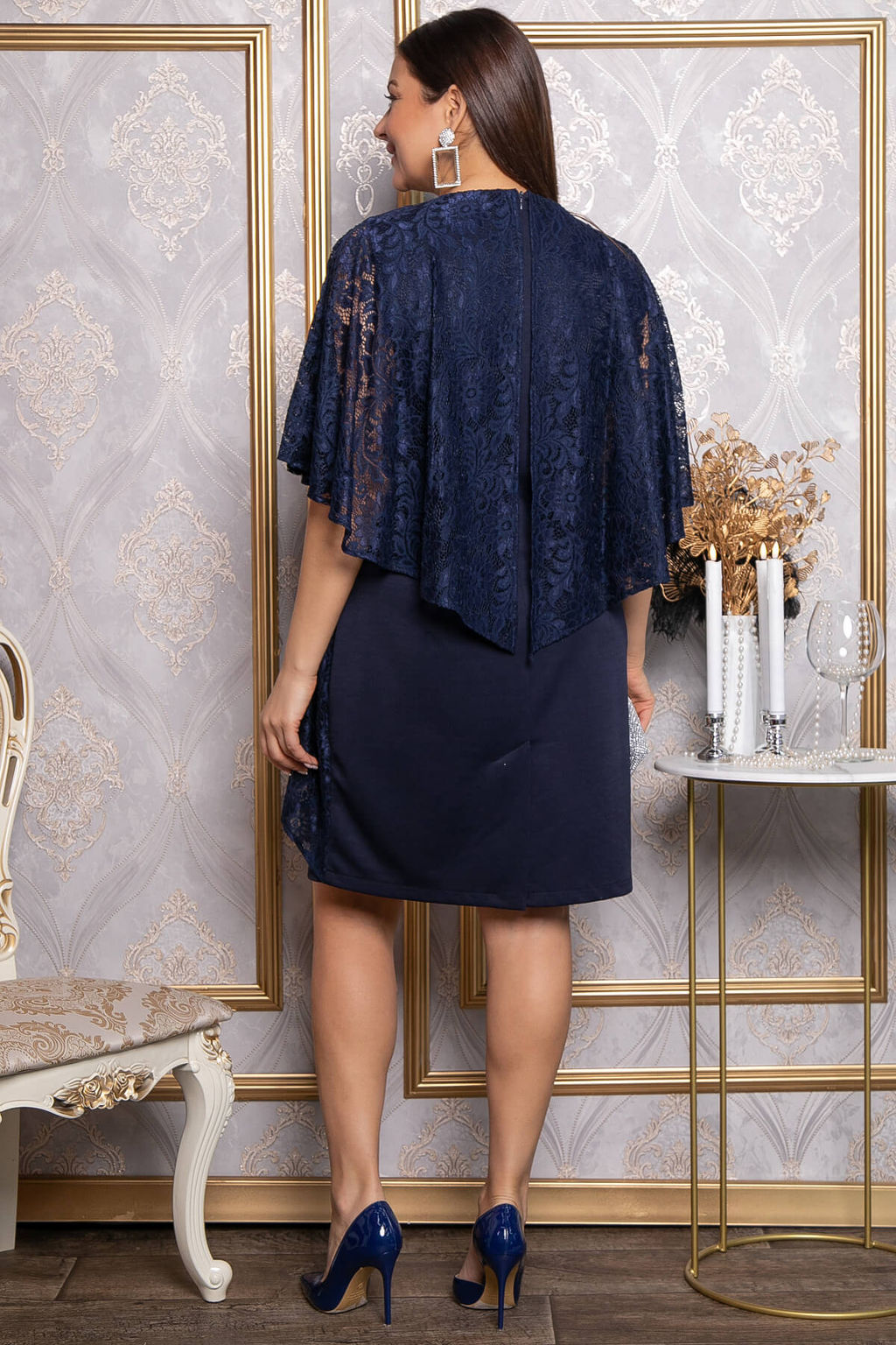 Платье вечернее Звезда (синее) П14868-13М - Lt collection фото 3