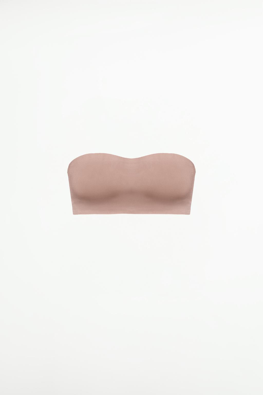 POLYAMIDE BLEND BANDEAU BRA - Zara фото 16