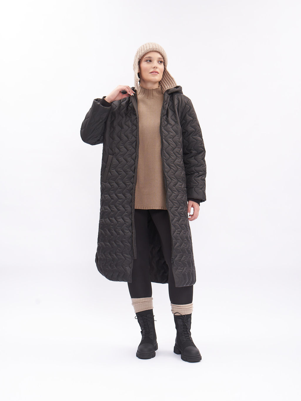 Пальто зимнее PL35176VLN01 - Артесса фото 3