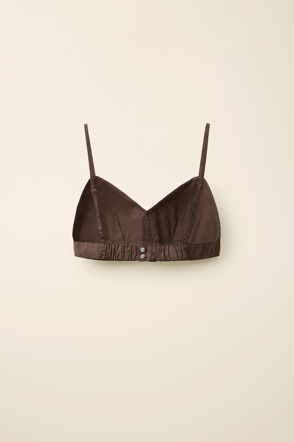TOP POPEL?N CREATED BY CARAMEL LONDON X ZARA / Chocolate