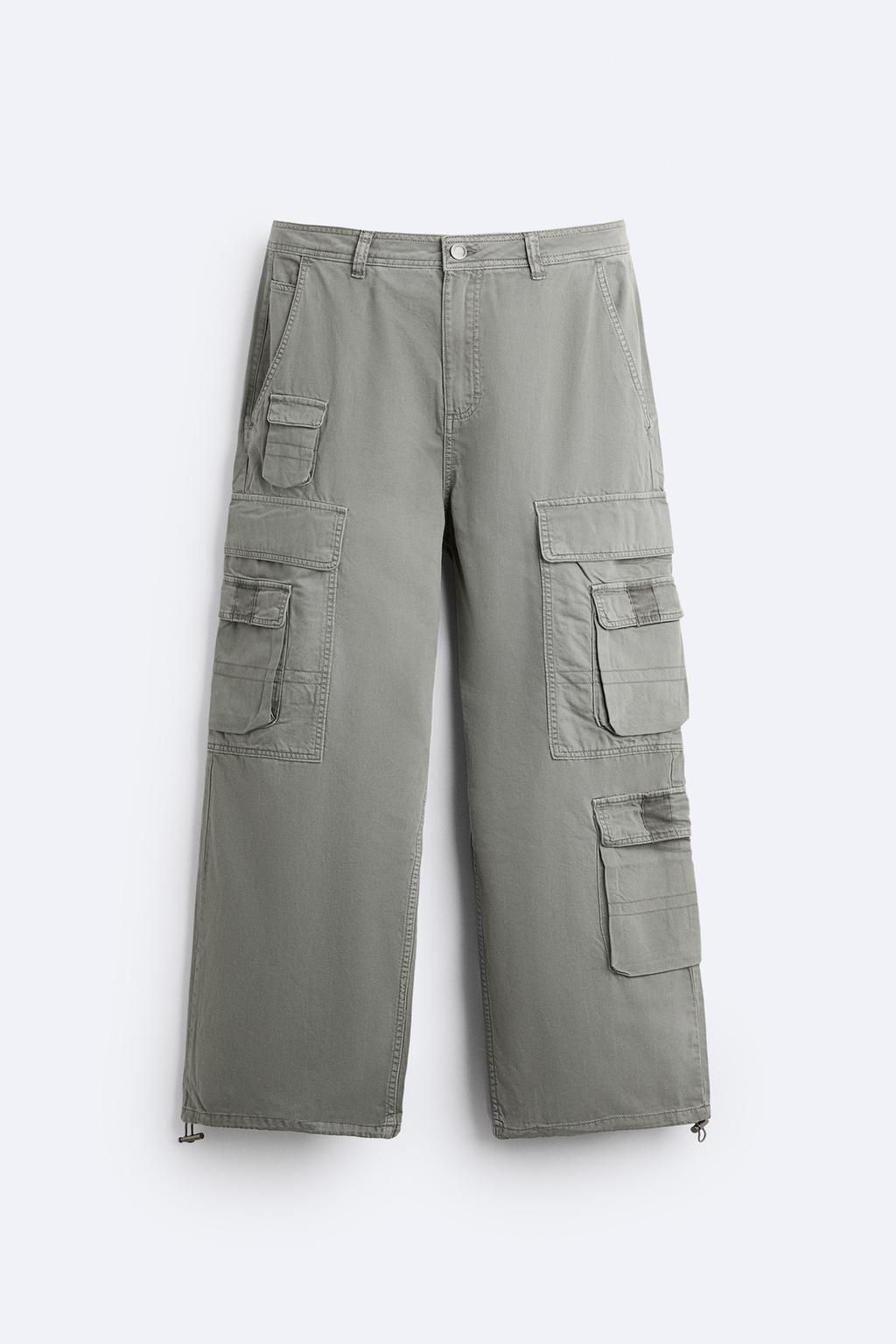 CARGO TROUSERS WITH POCKETS - Zara фото 8