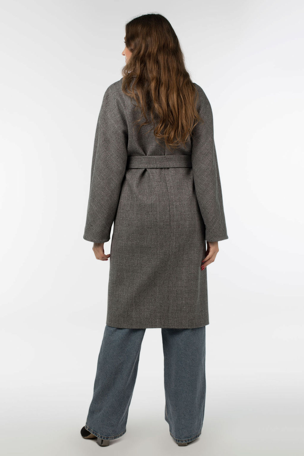 Пальто женское демисезонное Classic Reserve (пояс) - El podio фото 5