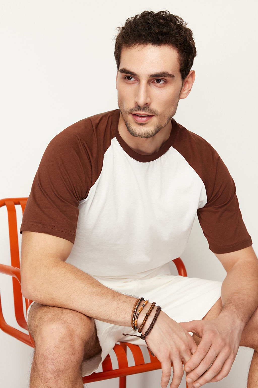 TRENDYOL MAN Koyu Kahverengi Regular Fit K?sa Kollu T-Shirt TMNSS20TS0182 - Trendyolmilla фото 18