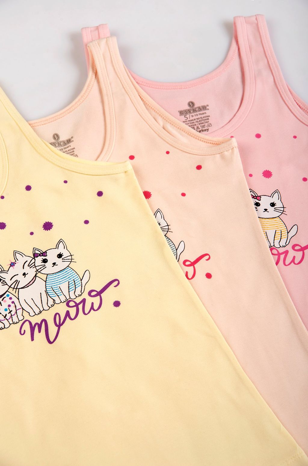 Майка для девочки 3шт. Baykar  фото 2