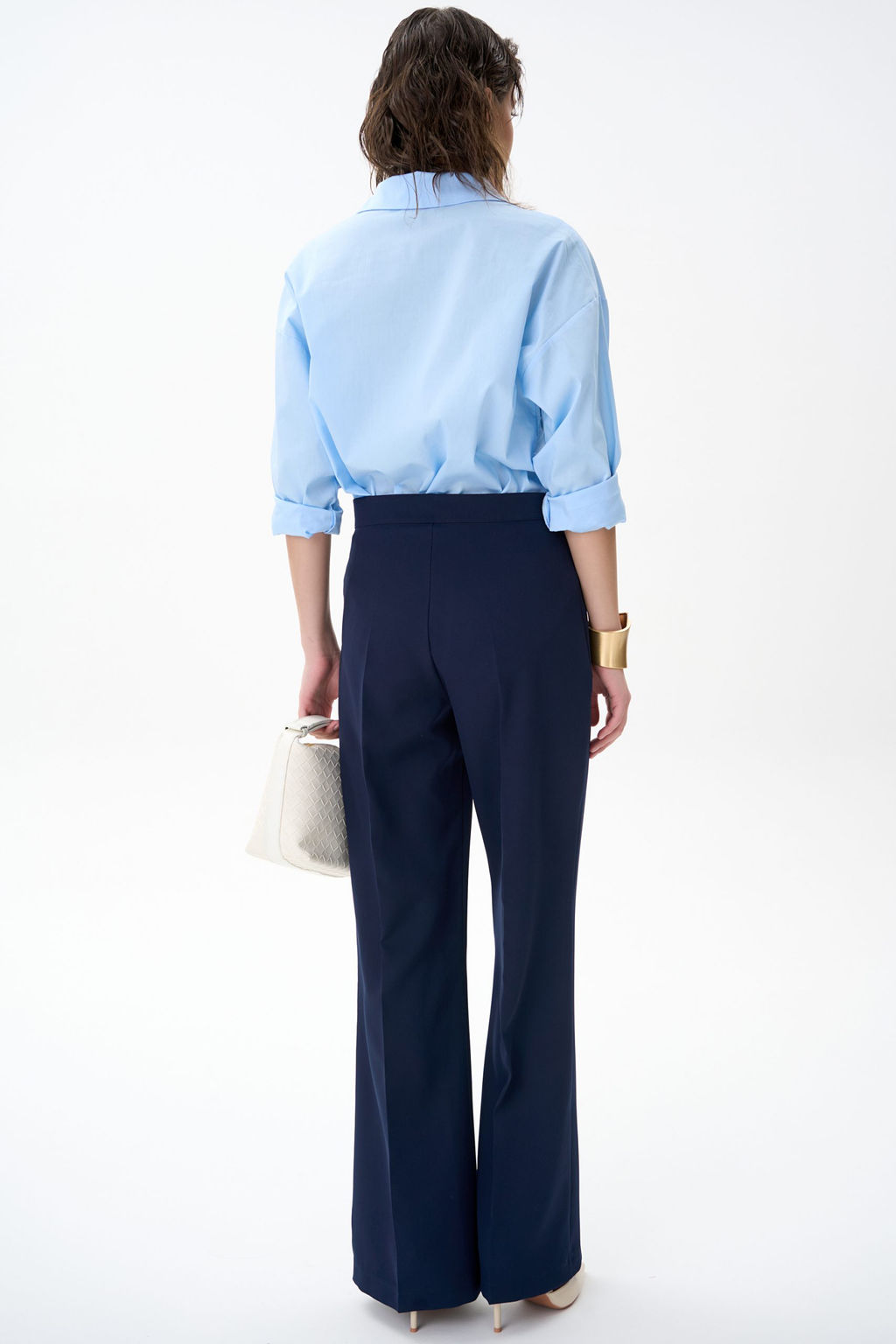 Брюки Агния (черника) - Эльза фото 24