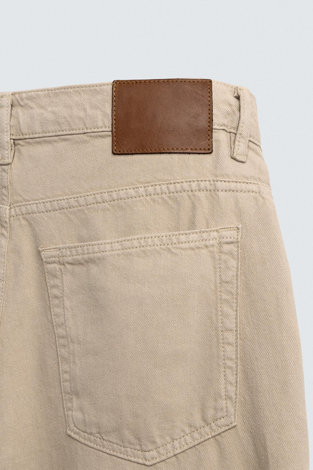 JEANS LIGEROS ALGOD?N - C??AMO / Beige vigor? - Zara фото 10
