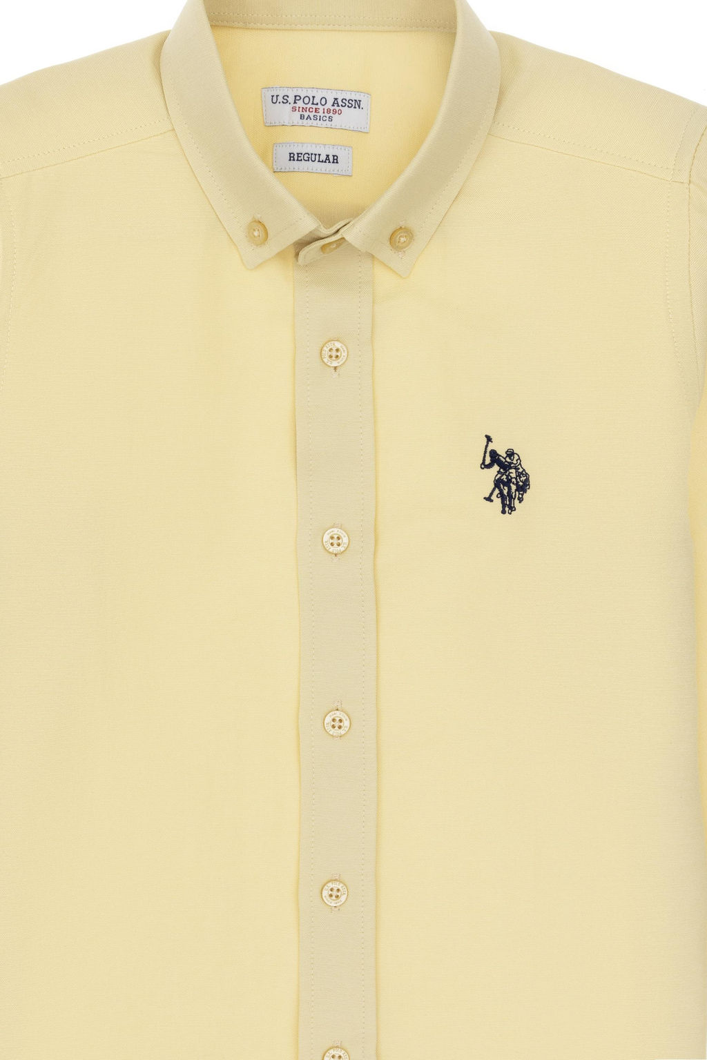 Erkek _ocuk A__k Haki Uzun Kollu Basic G_mlek Sepette S_rpriz _ndirim - U.s. polo assn фото 4