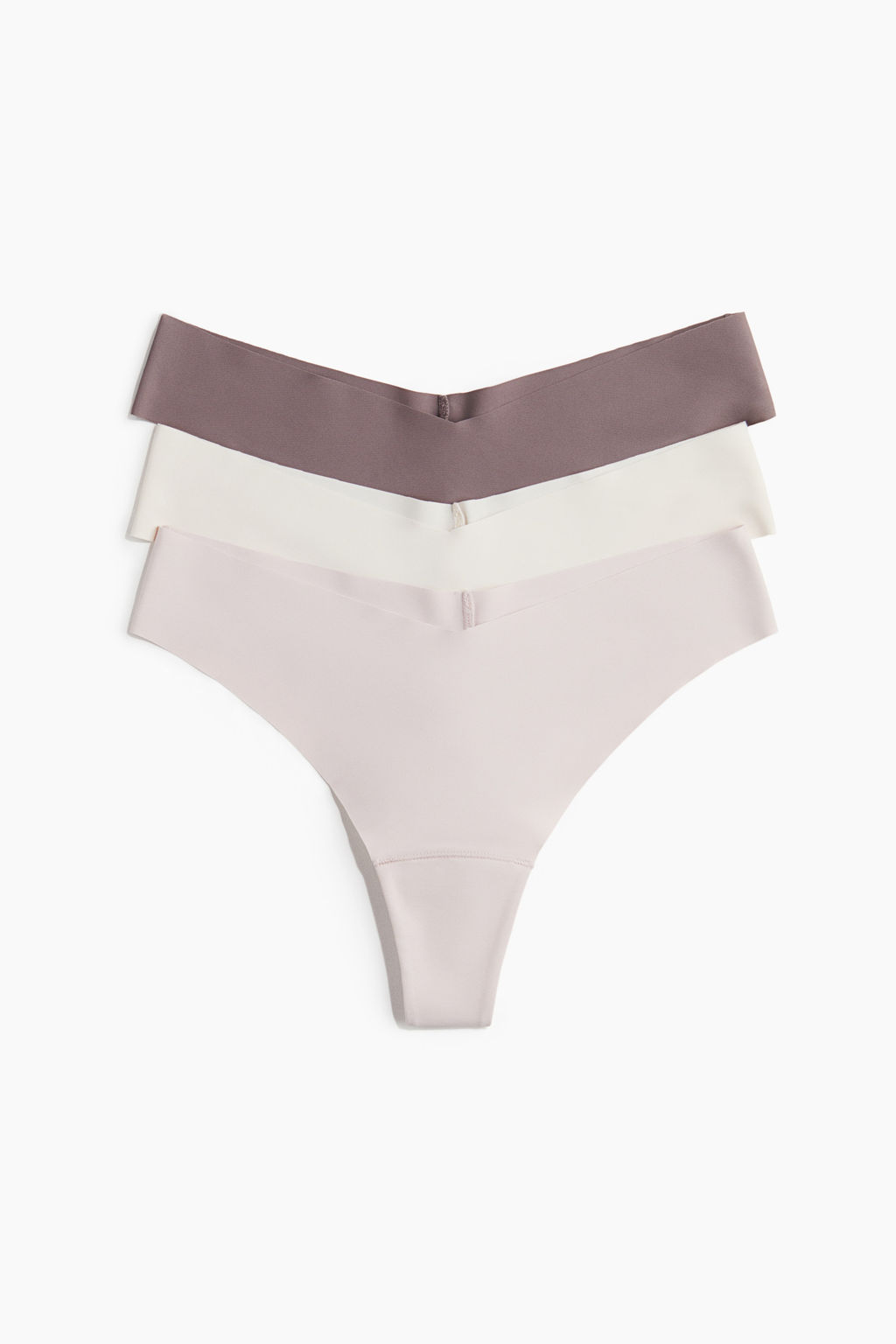 Pack de 3 bragas Brazilian efecto invisible - H&m фото 4