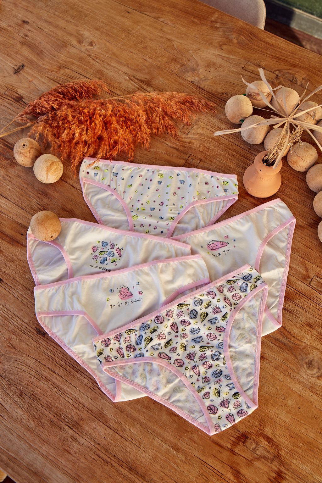 Набор трусов Berrak 5 шт. 6853 фото 5