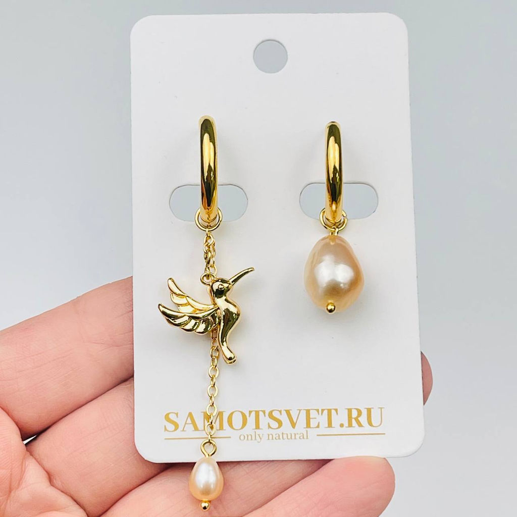 Серьги из Жемчуга